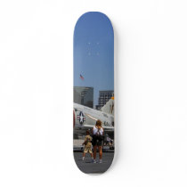 Fighters On The Deck Of The Midway Aircraft Carrie skateboards