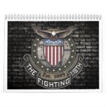 Fighting118th banner calendar with background