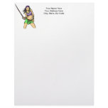 Fighting Amazon Women Personalized Letterhead