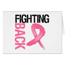Fighting Back Breast Cancer Greeting Cards