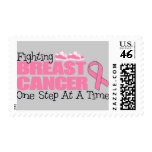 Fighting Breast Cancer One Step At A Time Stamp
