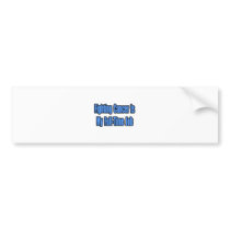 Fighting Cancer...Full Time Job bumper stickers