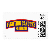 Fighting Canucks Tab postage