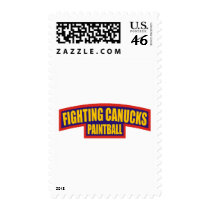 Fighting Canucks Tab postage