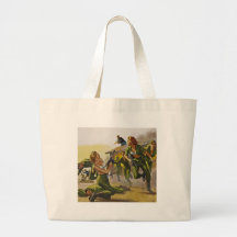 Fighting Combat Women in their Bras Canvas Bags