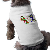 Fighting Dragons Dog Tee
