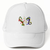 Fighting Dragons Trucker Hat