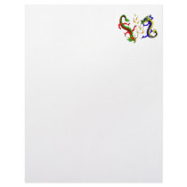 Fighting Dragons Customized Letterhead