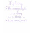 Fighting Fibromyalgia - black t-shirt