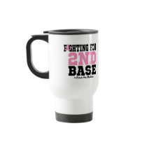 Fighting For 2nd Base Breast Cancer Coffee Mugs