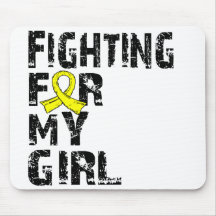 Fighting For My Girl Bladder Cancer 21 Mouse Pads