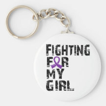 Fighting For My Girl Chiari Malformation 21 Keychain