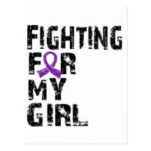 Fighting For My Girl Chiari Malformation 21 Postcard