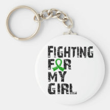 Fighting For My Girl Kidney Disease 21 Keychain