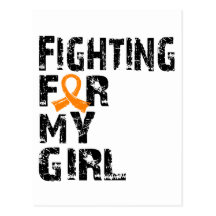 Fighting For My Girl Leukemia 21 Postcards