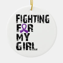 Fighting For My Girl Lupus 21 Christmas Ornaments