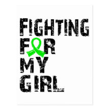 Fighting For My Girl Lyme Disease 21 Postcard