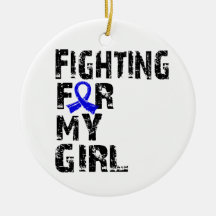 Fighting For My Girl Rheumatoid Arthritis 21 Ornament
