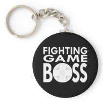 Fighting Game Boss Keychain