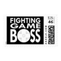 Fighting Game Boss Stamp