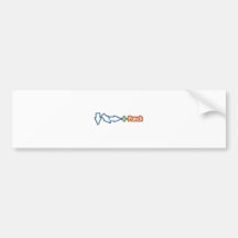 Fighting Game Combo Move Bumper Sticker