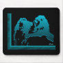 FIGHTING LIONS MOUSE PAD