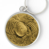FIGHTING OF GRYPHONS KEY CHAIN