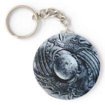 FIGHTING OF GRYPHONS KEY CHAIN