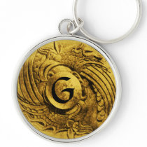 FIGHTING OF GRYPHONS MONOGRAM KEYCHAINS