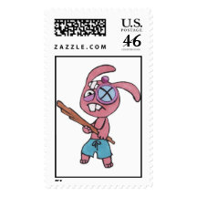 Fighting Rabbit Large Stamps Postage (sheet of 20)