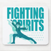 FIGHTING SPIRITS(green) mousepads