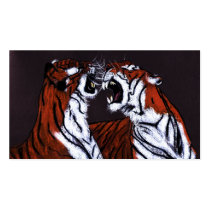 fighting tigers business cards