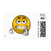 Fighting - toon postage