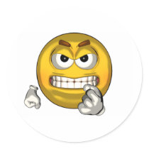 Fighting - toon stickers by AllSmiley Fighting - toon stickers