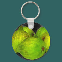 Figs Watercolor - Key Chain keychains