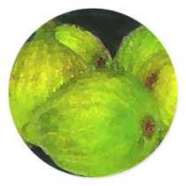 Feigen Aquarell - Aufkleber sticker