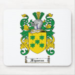 FIGUEROA FAMILY CREST -  FIGUEROA COAT OF ARMS mousepads