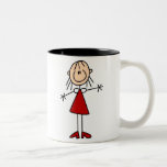 Figura taza del palillo de la mamá