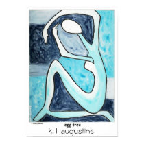 Figurative Art Print 'egg tree' by Augustine by klaart Figurative Art Print 'egg tree' by Augustine