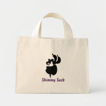 figure3, Shimmy Sack Tote Bags