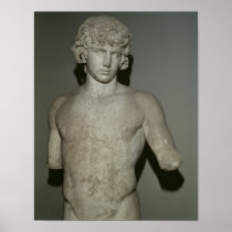 Figure of Antinous, after 130 AD Print
