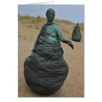 Figure Sculptures in South Shields Card