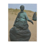 Figure Sculptures in South Shields Post Card