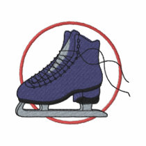 Figure Skate embroidered shirts
