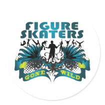 Figure Skaters Gone Wild stickers