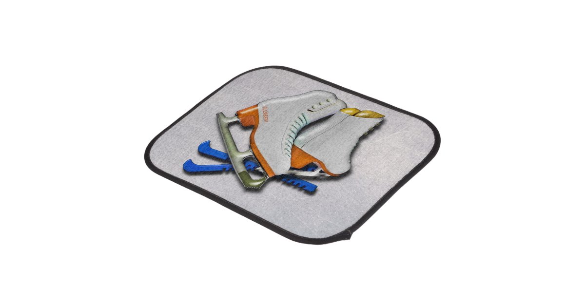 figure skates and skates guards with your name car floor figure skates and skates guards with your name car floor