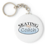 Figure Skating Coach Keychain