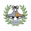 Figure Skating Crest embroidered shirts