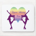 Figure Skating Mom- Soft Colors Mousepads