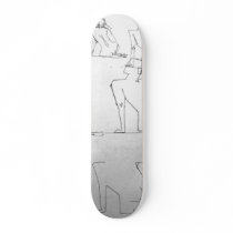 Figure Sketch 8 skateboards